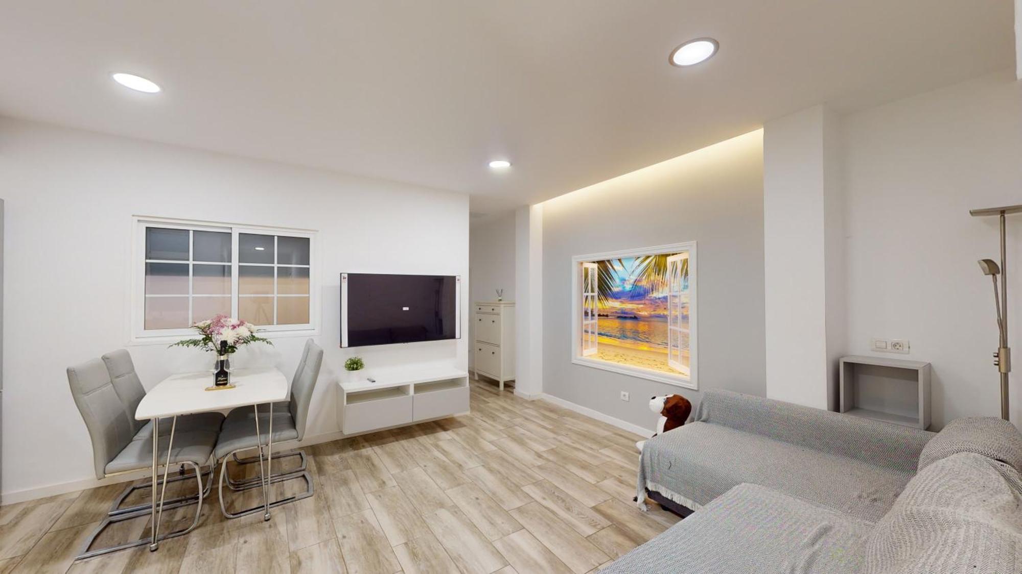 לאס פאלמס דה גראן קנאריה Theo Canteras Apartamento מראה חיצוני תמונה